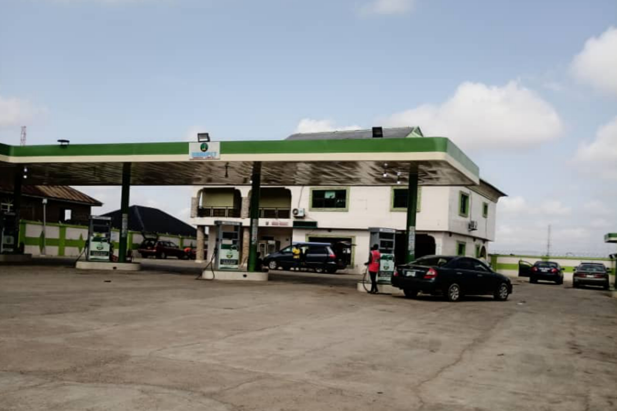 Fuel station in Ibadan